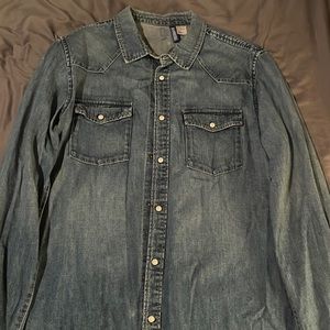 Denim Shirt, size M
